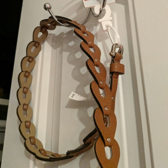 Skinny Links Light Brown Belt - Picture 1 of 2